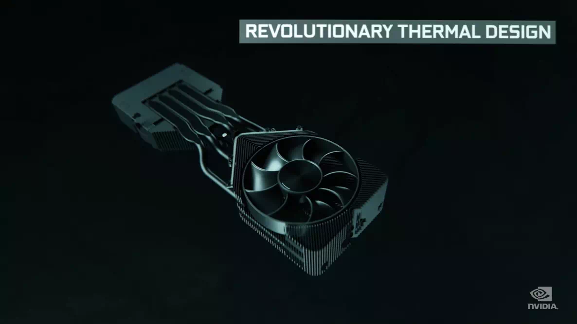 nvidia RTX 3080 soğutma sistemi